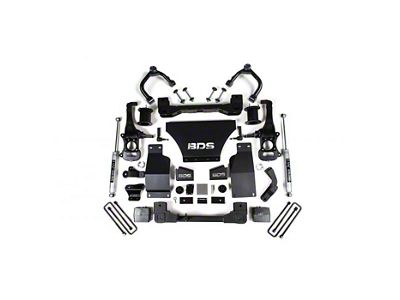 BDS 6-Inch Suspension Lift Kit with Fox Shocks (19-23 4WD V6, V8 Sierra 1500, Excluding Denali)