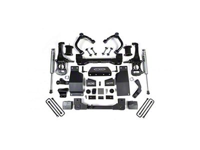 BDS 6-Inch Coil-Over Suspension Lift Kit with Fox Shocks (19-24 4WD 2.7L, 3.0L Duramax Sierra 1500, Excluding Denali)