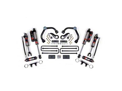 BDS 3-Inch Upper Control Arm Suspension Lift Kit with Fox 2.5 Shocks (20-24 Sierra 2500 HD w/o Factory Overload Springs)