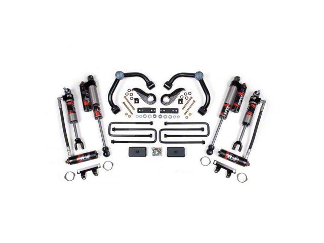 BDS 3-Inch Upper Control Arm Suspension Lift Kit with Fox 2.5 Shocks (20-24 Sierra 2500 HD w/o Factory Overload Springs)