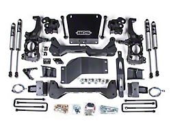 BDS 6.50-Inch High Clearance Suspension Lift Kit with FOX 2.0 Performance Shocks (20-25 4WD Sierra 2500 HD w/ Factory Overload Springs)