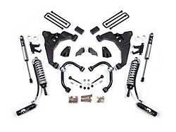 BDS 3-Inch FOX 2.5 DSC Coil-Over Conversion Suspension Lift Kit with HD Control Arms, Rear Lift Blocks and FOX 2.0 Performance Shocks (11-19 4WD 6.6L Duramax Sierra 3500 HD w/ Factory Overload Springs)