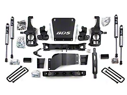 BDS 6.50-Inch High Clearance Suspension Lift Kit with 3-Inch Rear Lift Blocks and FOX 2.0 Performance Shocks (11-19 Sierra 3500 HD w/o Factory Overload Springs)