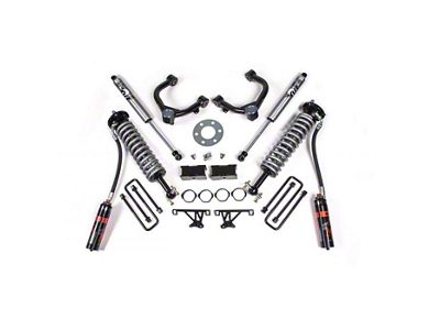 BDS 3.50-Inch Fox DSC Coil-Over Suspension Lift Kit with Fox 2.0 IFP Shocks (19-24 4WD Silverado 1500, Excluding Trail Boss)