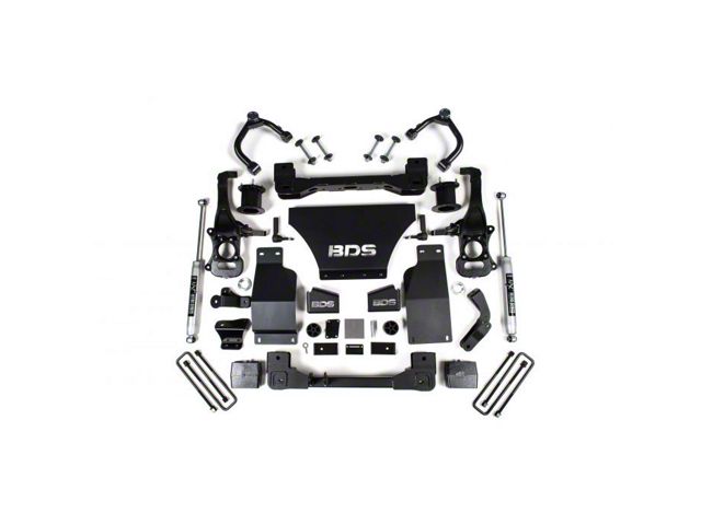 BDS 4-Inch Suspension Lift Kit with NX2 Shocks (19-24 Silverado 1500 Trail Boss)