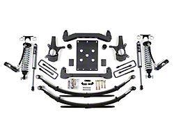 BDS 4-Inch Suspension Lift Kit with Leaf Springs, FOX 2.5 DSC Coil-Overs and FOX 2.0 Performance Shocks (07-13 2WD Silverado 1500, Excluding Extended Cab w/ 8-Foot Long Box)