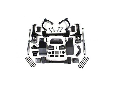BDS 6-Inch Coil-Over Suspension Lift Kit with NX2 Nitro Shocks (19-25 4WD 2.7L, 3.0L Duramax Silverado 1500)