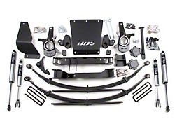 BDS 6-Inch Suspension Lift Kit with Rear Leaf Springs and FOX 2.0 Performance Shocks (99-06 4WD Silverado 1500)