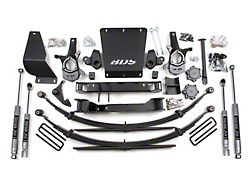 BDS 6-Inch Suspension Lift Kit with Rear Leaf Springs and NX2 Nitro Shocks (99-06 4WD Silverado 1500)