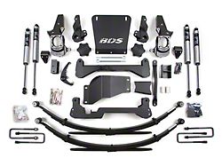 BDS 7-Inch Suspension Lift Kit with Rear Leaf Springs and FOX 2.0 Performance Shocks (01-10 4WD Silverado 2500 HD w/ Narrow Track Knuckle)