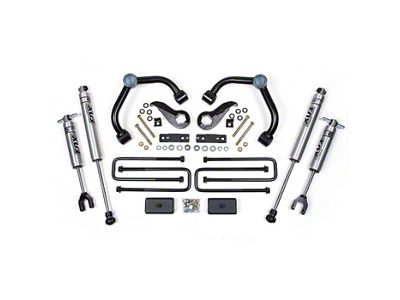 BDS 3-Inch Upper Control Arm Suspension Lift Kit with Fox 2.0 Shocks (20-24 Silverado 3500 HD SRW w/o Factory Overload Springs)