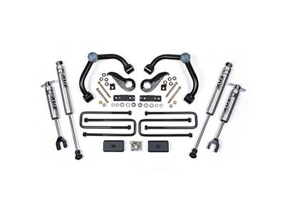 BDS 3-Inch Upper Control Arm Suspension Lift Kit with FOX 2.0 Performance Shocks (20-25 Silverado 3500 HD w/ Factory Overload Springs)