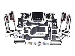 BDS 5-Inch Suspension Lift Kit with 5-Inch Rear Lift Blocks and FOX 2.5 Performance Elite Shocks (20-25 4WD Silverado 3500 HD w/o Factory Overload Springs)