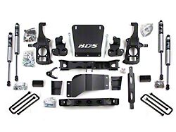 BDS 6.50-Inch High Clearance Suspension Lift Kit with 3-Inch Rear Lift Blocks and FOX 2.0 Performance Shocks (11-19 Silverado 3500 HD w/o Factory Overload Springs)
