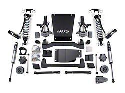 BDS 4-Inch Suspension Lift Kit with 3-Inch Rear Lift Coil Spring Spacers, FOX 2.5 DSC Coil-Overs and FOX 2.0 Performance Shocks (07-14 4WD Tahoe w/o AutoRide)