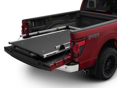 Bedslide 1000 Classic Bed Cargo Slide; Silver (97-26 F-150 Styleside w/ 6-1/2-Foot Bed)