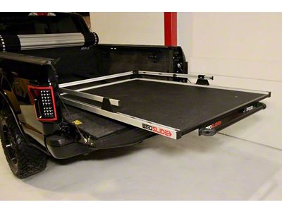 Bedslide 2000 Heavy Duty Bed Cargo Slide; Silver (99-25 F-350 Super Duty w/ 8-Foot Bed)