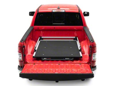 Bedslide 1000 Classic Bed Cargo Slide; Silver (09-24 RAM 1500 w/ 5.7-Foot Box & w/o RAM Box)