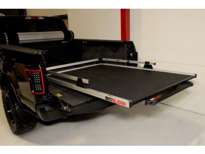 Bedslide 1500 Contractor Bed Cargo Slide; Silver (94-25 RAM 1500 w/ 6.4-Foot Box & w/o RAM Box)