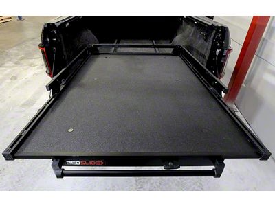 Bedslide 1500 Contractor Bed Cargo Slide; Black (99-24 Sierra 1500 w/ 8-Foot Long Box)