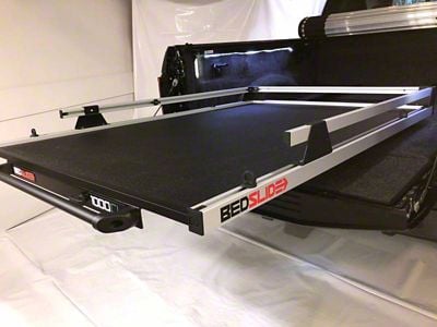 Bedslide 1000 Classic Bed Cargo Slide; Silver (07-24 Silverado 3500 HD w/ 8-Foot Long Box)