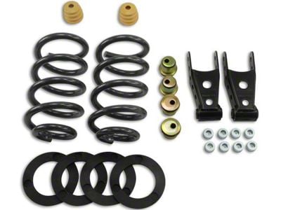 Belltech Lowering Kit; 1 to 2-Inch Front / 2 to 3-Inch Rear (07-13 2WD Sierra 1500 Extended Cab, Crew Cab)