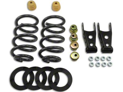 Belltech Lowering Kit; 1 to 2-Inch Front / 2 to 3-Inch Rear (07-13 2WD Sierra 1500 Regular Cab w/ 5.80-Foot Short Box)