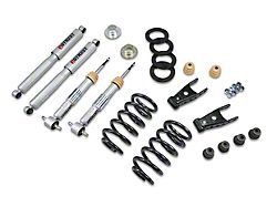 Belltech Lowering Kit; 1 to 2-Inch Front / 2 to 3-Inch Rear (07-13 2WD Silverado 1500 Extended Cab, Crew Cab)