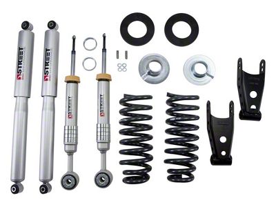 Belltech Stage 3 Lowering Kit with Street Performance Shocks; 2 or 3-Inch Front / 2-Inch Rear (09-13 2WD F-150 w/ Short Bed)
