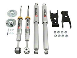 Belltech Stage 3 Lowering Kit with Street Performance Shocks; +2 to -2-Inch Front / 3-Inch Rear (09-13 4WD F-150, Excluding Raptor)