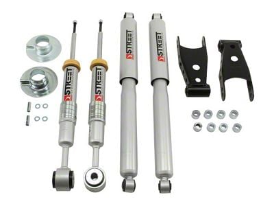 Belltech Stage 3 Lowering Kit with Street Performance Shocks; +2 to -2-Inch Front / 3-Inch Rear (09-13 4WD F-150, Excluding Raptor)