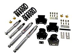 Belltech Lowering Kit with Street Performance Shocks; 2-Inch Front / 4-Inch Rear (97-04 2WD Dakota, Excluding R/T)