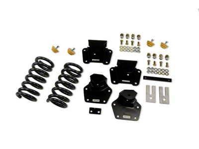 Belltech Lowering Kit without Shocks; 2-Inch Front / 4-Inch Rear (97-04 2WD Dakota, Excluding R/T)