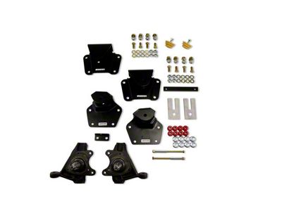 Belltech Lowering Kit without Shocks; 2-Inch Front / 4-Inch Rear (91-96 2WD Dakota Regular Cab)