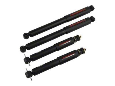 Belltech Nitro Drop II Front and Rear Shocks for 1 to 3-Inch Front / 2 to 4-Inch Rear Drop (97-04 2WD Dakota)
