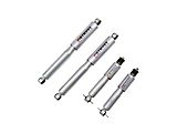 Top-liftsupports Shock & Strut Kit For 1997-2004 Dodge Dakota Durango 2WD - Front & Rear, Gloss Black, OE Spec