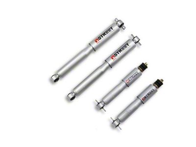 Belltech Street Performance Front and Rear Shocks for 2-Inch Front / 4-Inch Rear Drop (87-96 2WD Dakota)