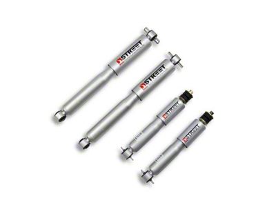 Belltech Street Performance Front and Rear Shocks for 2 to 4-Inch Front / 2 to 4-Inch Rear Drop (87-96 2WD Dakota)