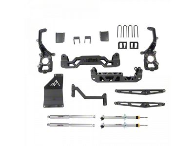 Belltech 5 to 7-Inch Suspension Lift Kit with Trail Performance Shocks and Struts (21-25 4WD F-150, Excluding Diesel, PowerBoost & Raptor)