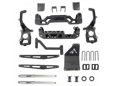 Belltech 6-Inch Suspension Lift Kit with Rear Trail Performance Shocks (21-25 4WD F-150, Excluding Diesel, PowerBoost & Raptor)