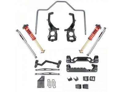 Belltech 6 to 7-Inch Suspension Lift Kit with Sway Bar, Trail Performance Coil-Overs and Shocks (15-20 4WD F-150, Excluding Powerstroke & Raptor)