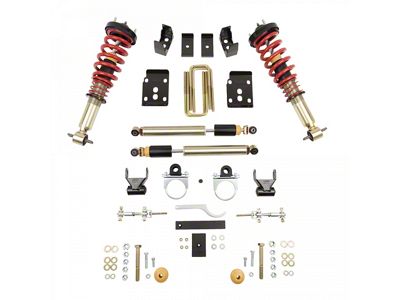 Belltech Damping/Height Adjustable Lowering Coil-Over Kit for 1 to 3-Inch Drop and 5.50-Inch Rear Drop (15-20 F-150, Excluding Raptor)