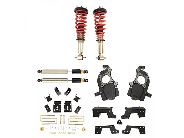 Belltech Damping/Height Adjustable Lowering Coil-Over Kit for 1 to 5-Inch Drop and 6-Inch Rear Drop (15-20 F-150, Excluding Raptor)