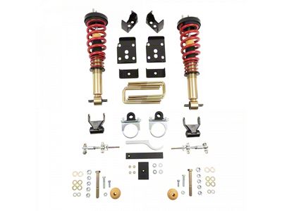 Belltech Height Adjustable Lowering Coil-Over Kit for 1 to 3-Inch Drop and 5.50-Inch Rear Drop (15-20 F-150, Excluding Raptor)