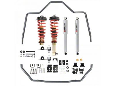 Belltech Height Adjustable Lowering Coil-Over Kit with Anti-Sway Bars for 1 to 3.50-Inch Front Drop and 4.50-Inch Rear Drop (21-25 2WD F-150)