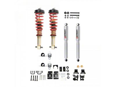 Belltech Height Adjustable Lowering Coil-Over Kit for 1 to 3.50-Inch Front Drop and 4.50-Inch Rear Drop (21-25 2WD F-150)