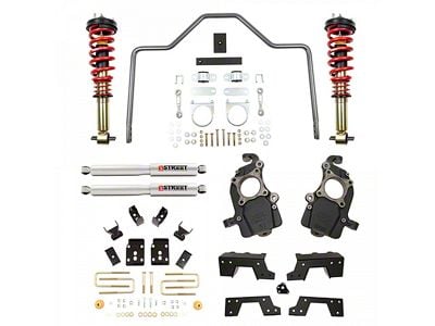 Belltech Height Adjustable Lowering Coil-Over Kit for 1 to 5-Inch Drop and 6-Inch Rear Drop (15-20 F-150, Excluding Raptor)