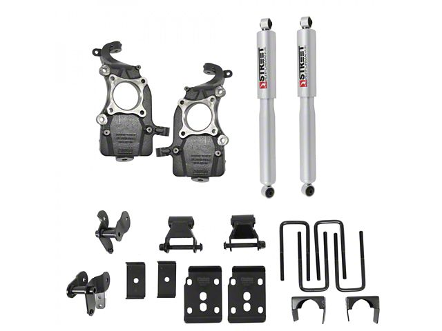 Belltech Lowering Rear Belltech F-150 Lowering Kit with Street Performance Shocks; 2-Inch ...