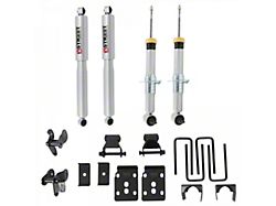 Belltech Lowering Kit with Street Performance Struts and Shocks; 1 to 3.50-Inch Front / 4.50-Inch Rear (21-25 2WD F-150)