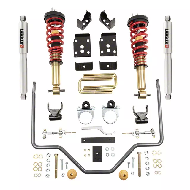 Belltech F150 Performance Handling Lowering Kit; 1 to 3Inch Front / 5.50Inch Rear 1000HK (15